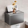 Caja de pañuelos de pared cuadrada de estilo nórdico simple, resistente al agua, a prueba de humedad y de gran capacidad.