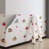 Papel de parede cartoon autoadesivo à prova d'água à prova de umidade parede quarto de criança parede do quarto adesivos decorativos para quarto de aluguel feio