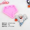 Nuevo Molde de Silicona para Pastel de Fantasma de Calabaza de Halloween Muerte Momia Gota de Goma Molde para Hornear Molde de Azúcar Plegable