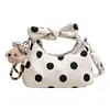 Bolso pequeño súper popular para el trabajo, nuevo bolso de hombro de lunares de nicho de verano para mujer, bolso cruzado para ir al trabajo