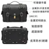 Bolsa para Maleta Trasera de Motocicleta Bolsa Retro para Asiento Trasero Maleta Trasera de Cuero Eléctrico Ns125La Pedal Bolsa Trasera de Cola Maletero Universal