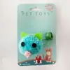 Cabeza de Gato con Campana suministros interactivos para mascotas juguetes para gatos campana colorida felpa divertido para gatos aliviando congestión juguetes de morder al por mayor