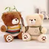 Oso Lindo con Suéter Muñeco de Peluche Oso para Abrazar Muñeco de Oso Calmante para Niños Regalo de Cumpleaños Regalo para Evento