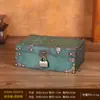 Caja de Almacenamiento Antigua de Madera Caja de Almacenamiento de Joyería Cosméticos de Escritorio Caja de Madera Caja de Accesorios para Manualidades Caja de Tesoros de Juguetes