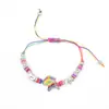 Amazon Transfronterizo Aleación Aceite de Goteo Unicornio Tortuga Arcilla Suave Pulsera Tejida Set de 12 Piezas para Niños Regalo Juguete de Moda