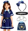 El conjunto de accesorios de disfraz de fiesta cosplay de uniforme de policía para niños más vendido de Halloween en Amazon