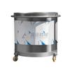 Tanque Mezclador de Acero Inoxidable con Pintura de una Sola Capa, Tanque Mezclador Móvil para Pintura Química de 500L, Tanque de Almacenamiento Especial de Gran Capacidad