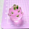 Luminosa Tridimensional Acessórios de Resina de Frutas Cola Creme DIY Acessórios para Cabelo Celular Caso Cabeça Corda Copo de Água Chaveiro Pendurado