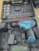 Comércio Exterior Transfronteiriço Doméstico 12V Sem Fio Duas Velocidades Furadeira de Pistola Furadeira Elétrica Multifuncional Portátil Conjunto de Furadeira de Lítio