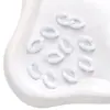Hebilla de Cadena Abierta Colorida Acrílica DIY Hebilla Transparente de Color Sólido Accesorios para Pulseras Collares Joyería Hechos a Mano DIY