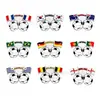 Gafas de Fanático de Fútbol para la Copa Mundial 2026 en Estados Unidos, Canadá y México, Decoraciones para Fiesta de Apoyo Multipaís y Accesorios para Fotografía