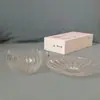 Taza y Platillo de Vidrio de Borosilicato Rayado Vintage para el Hogar, Resistente a Altas Temperaturas, Taza de Café, Taza para el Té de la Tarde