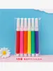 Paquete de Materiales de Arte para Pintar Graffiti Hecho a Mano DIY Infantil Mascarilla de Papel de Jardín de Infancia Dibujo Animado Blanco