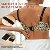 Bienes Spot Transfronterizos Estampado de Leopardo Rayas de Tigre Gelatina Sin Costuras Sexy Sujetador Rellenado Antichoque Deportivo Soporte Suave Sujetador Delgado