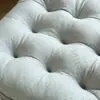 Cojín a Cuadros Japonés Simple Almohadilla para Silla Oficina Sentado Prolongado Almohadilla Suave para Glúteos Silla de Estudiante Cojín de Asiento Engrosado