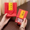 Caja de Regalo de Joyería Roja de Gama Alta, Caja para Pulsera y Regalos Coleccionables, Caja de Regalo para Joyería, Suministro Directo del Fabricante, Dropshipping Disponible
