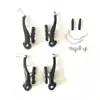 Bicicleta de montaña freno v completo clip aleación de aluminio freno negro plata juego de frenos para ciclismo accesorios