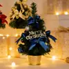 Regalo de decoración navideña mini árbol de 30 cm decoración de mesa árbol suministros para actividades navideñas