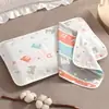 Capa de Travesseiro para Bebês de 0 a 1 Ano, Absorvente de Suor e Respirável em Gaze para Travesseiro Infantil, Atacado da Cadeia de Suprimentos da Fábrica para Crianças de Creche