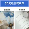 Papel de Parede para Parede de Fundo de TV 3D Simples para Sala de Estar Papel de Parede 5D Mural Floral e de Pássaros Luxo Leve Tecido de Parede em Filme 8D Estilo Luxo Leve