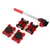 Novo Conjunto de Ferramentas para Mudança, Kit de Ferramentas Conveniente para Mudança com Rodas Universais, Ferramenta para Mover Móveis, Gadget Robusto para Mudança