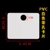 Tarjeta de Plástico Tarjeta de Membresía Tarjeta de Plástico PVC Tarjeta de Identificación de Ropa Tarjeta de Identificación de Ropa Tarjeta en Blanco