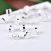 Pendientes DIY Accesorios Oro Real Electrochapado En Forma De Amor Silicona Dilatador De Oreja Transparente Pendientes Corazón De Melocotón Dilatador Trasero