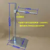 Soporte Colgante de Carrete de Cinta de Embalaje, Soporte Dispensador de Cinta, Soporte de Soporte para Microinspección, Soporte de Soporte para Materiales Colgantes, Placa de Bloqueo de Material Acrílico
