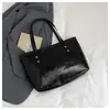 Bolsa Nova Moda Primavera Tendência Renda Texturizada Laço de Pérola 2026 Bolsa Tote Simples de Ombro Cor Sólida