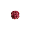 Cuentas sueltas de cinabrio natural alto contenido morado dorado rosa loto trébol de cuatro hojas cuentas accesorios para pulsera hecha a mano DIY
