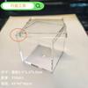 Caja Cuadrada de Acrílico Transparente de 5.5 cm para Guardar Dulces Caja para Empaquetar Velas de Burbujas Caja Cuadrada de Plástico para Minerales