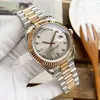 Reloj Mecánico Automático Completo de Acero Inoxidable con Esfera de Diamante de Venta Caliente, Reloj de Moda para Pareja, Reloj Delicado de Una Pieza