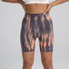 Pantalones de Fitness Arcoíris Tie-Dye Llama para Mujer Ajustados de Entrenamiento Deportivos Aurora Correr Cintura Alta Cadera de Durazno Pantalones Cortos de Yoga
