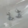 Brincos de borboleta de cristal azul fresco estilo Mori brincos de borboleta de zircônio doce elegante de alta qualidade brincos