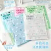 Carpeta giratoria Four Seasons con barra de extracción, páginas transparentes para insertar y carpeta para guardar exámenes y documentos