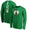 Transfronterizo James Ou Texto Carta Curry Manga Larga Impresión 3D Hombres Deporte Secado Rápido Camiseta Deportiva de Baloncesto Nba