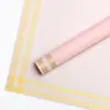 Melodia da Noite Hua Xi Papel de Embrulho Florido Fosco Buquê DIY Floricultura Papel Liso Coreano Papel de Embrulho Florido Semitransparente