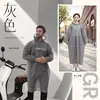 Impermeable eva para adulto con capucha reflectante poncho de lluvia portátil engrosado anti-lluvia fuerte impermeable para ciclismo vehículo eléctrico venta al por mayor