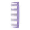 Peine Rectangular de Paja de Trigo de Estilo Caliente Transfronterizo de Dientes Anchos Peine Plano de Plástico Peluquería Masaje Peine Alisador de Cabello Logotipo