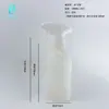 Frasco Borrifador 500ml de Ombro Arredondado, Frasco Quadrado com Gatilho de Pegada Manual para Álcool, Frasco Plástico Vazio para Animal de Estimação com Agente de Limpeza Desinfetante