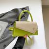 Verano 2025 Casual Simple Cruzado Elegante Moda Textura Nicho Trendy Nuevo Bolso Cuadrado Pequeño de Mano para Mujer