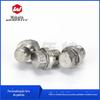 Parafuso de aço inoxidável 304 com cabeça sextavada e plug de borda DIN910 plug de flange G thread plug de óleo plug de rosca M10-M30