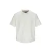 Yidao Vintage 2026 Verano Nuevo Estilo Americano Moderno Diseño Plisado Holgada Casual Color Sólido Manga Corta Camiseta para Hombre