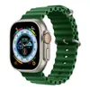 Adequado para Apple Watch 8ª Geração Ultra Watch 49mm Pulseira de Silicone Oceano para Apple Watch Substituição Modelo Apple