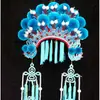 Corona de fénix emperatriz china Corona de fénix chal de ópera traje de actuación actuación en escenario Hanfu foto chal de corona de fénix vestuario ambiente