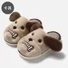 Pantuflas de Algodón de Invierno para el Hogar para Mujer, Pantuflas Felpudas Cálidas y Peludas de Pareja, Pantuflas Peludas Antideslizantes para Interiores para Hombre, Al por Mayor