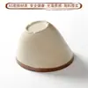 Kaiba Vajilla de Melamina Restaurante de Hot Pot Plato Especial Bol Inclinado Comercial Imitación Porcelana Retro Cubo para Verduras Lechuga Vegetariano