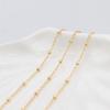Acessórios de Joias DIY Corrente Feita à Mão Moda Ouro 14K Argola Fivela Corrente Colar Corrente Estrela do Céu do Bebê Produto Novo Zhongxing