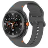 Adecuado para la correa de silicona con costuras originales del Galaxy Watch 8 de 20 mm, igual que el producto oficial de Samsung