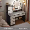 Tocador dormitorio simple moderno tocador red social chica dormitorio principal habitación de alquiler con tocador gabinete de almacenamiento integrado